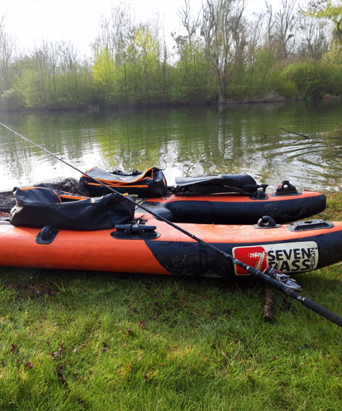 Pato de pesca seven bass jungle operator orange